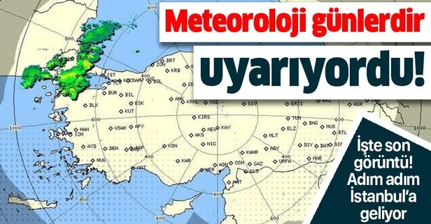 İstanbul için son dakika yağış uyarısı! 10 Temmuz 2019 İstanbul hava durumu