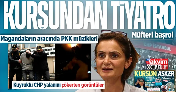 CHP İl Başkanlığı yakınında havaya ateş edilme görüntüleri ortaya çıktı! Araçta çalan PKK müzikleri dikkatlerden kaçmadı