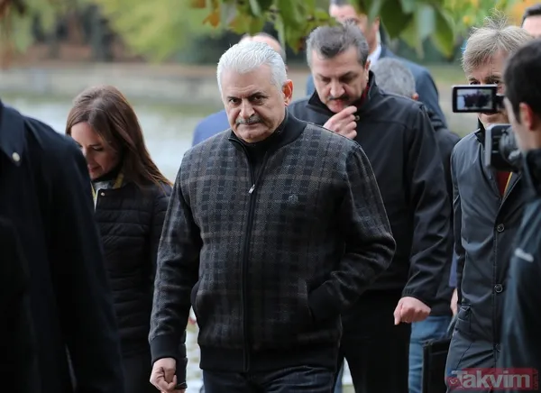 Başbakan Yıldırım ABD'de sabah yürüyüşü yaptı - 1