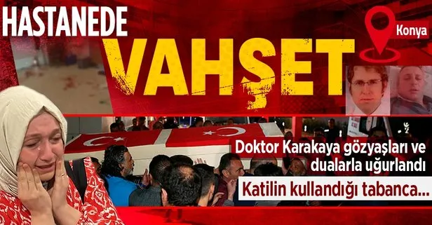 Konya’da dehşet! Doktor Ekrem Karakaya’yı ağır yaralayan Hacı Mehmet Akçay intihar etti... İşte olayın sebebi...