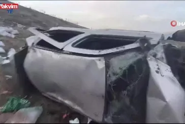 Bayram yolu felakete dönüştü! 5 yaralı