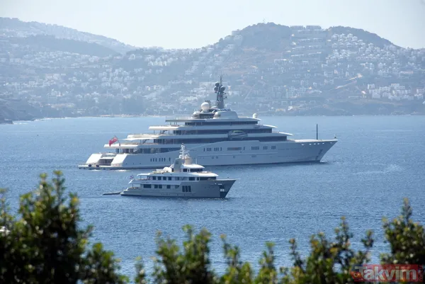 Abramoviç Türkiye'den kulüp mü alacak? Rus milyarder Abramoviç'in süper yatı Datça'da! - 18