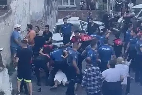 Beyoğlu’nda hareketli anlar!