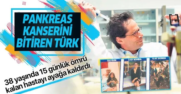 Dahi Türk Osman Kibar kanser kabusuna çare oldu! 38 yaşında 15 günlük ömrü kalan hastayı iyileştirdi