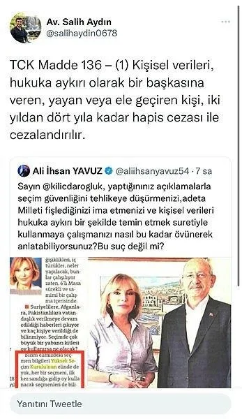 Kemal Kılıçdaroğlu'nun 'seçmenleri fişleme' itirafına tepki yağıyor! CHP YSK'da olmayan bilgilere nasıl erişti?-6