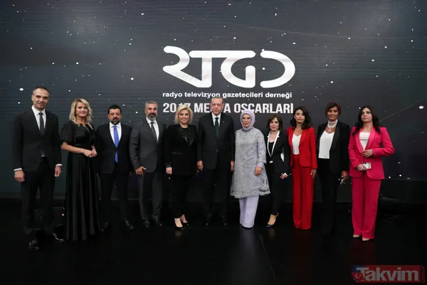 Başkan Erdoğan, Radyo Televizyon Gazetecileri Derneği 2017 Yılı Medya Oscarları Ödül Töreni'ne katıldı - 27