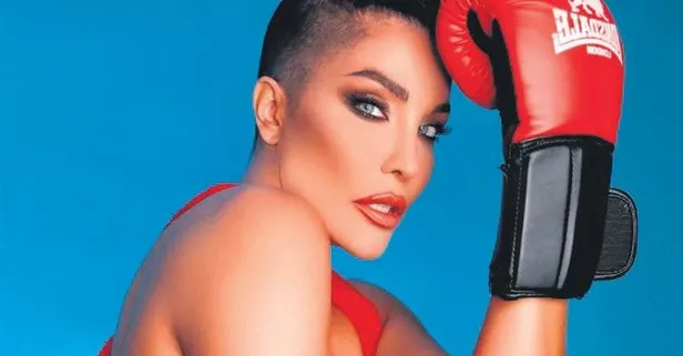 Deniz Akkaya yaz imajını şimdiden buldu