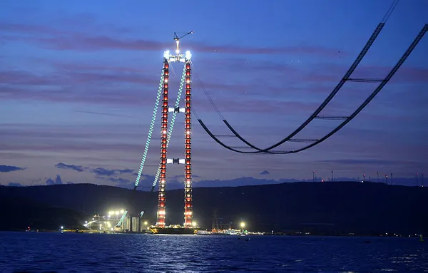 1915 Çanakkale Köprüsü'nde sona doğru! Yüzde 70'i tamamlandı!-8