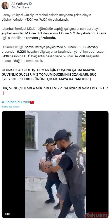 Esenyurt'ta dehşet anları! Zanlıların ifadeleri ortaya çıktı... Tarık Özerbay: Pişmanım, böyle olmasını istemezdim - 8