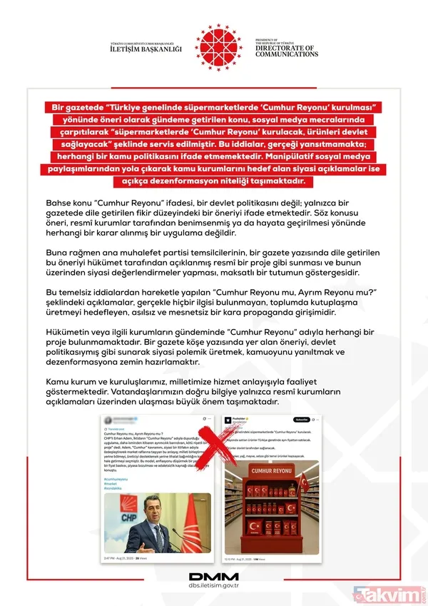 Cumhur Reyonu uygulaması nedir, yürürlüğe girecek mi? Cumhur Reyonu hangi ürünleri kapsayacak? - 2