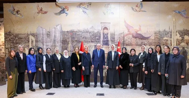 Başkan Erdoğan KADEM Yönetim Kurulu üyelerini kabul etti