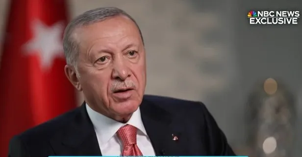 Başkan Erdoğan NBC News'e konuştu: Ukrayna'nın NATO üyeliğini ABD istemiyor! | ABD kanalında bir kez daha söyledi: Hamas terör örgütü değil