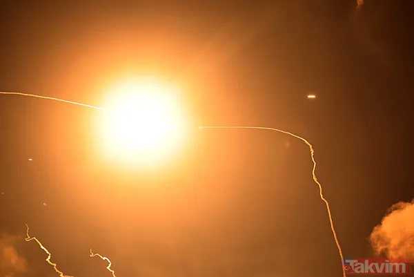 İsrail kentleri alev alev! Balistik ve hipersonikler Demir Kubbe'yi kevgir etti... Füze yağmuru Mersin'den bile görüntülendi - 16