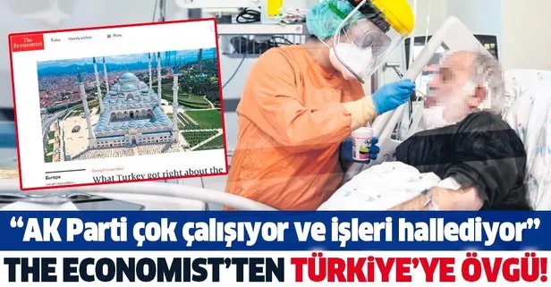 The Economist, Türkiye’nin Coronavirüs ile mücadelesine övgüler dizdi!