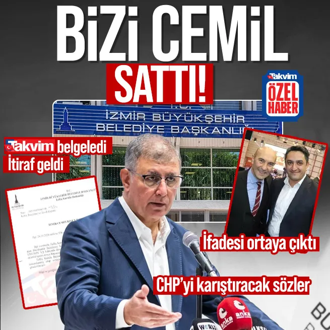 TAKVİM ne yazdıysa o! İZBETONun eski müdürü Heval Savaş Kayanın ifadesi çıktı: Bizi siyasi intikam uğruna Cemil Tugay şikayet etti