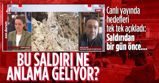 Bursa’da yapılan terör saldırısının perde arkasında ne var? Abdullah Ağar ve Coşkun Başbuğ A Haber canlı yayınında saldırının şifrelerini anlattı