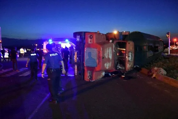 Kars'ta kamyonet ile tır çarpıştı: 1 ölü, 4 yaralı-3