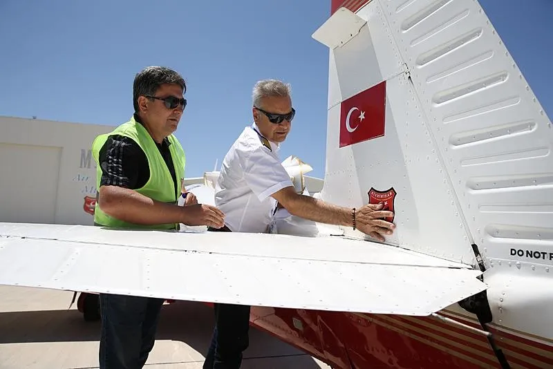 Kaçkar Dağları'nın zirvesine düşen uçağın pilotu 57 yaşındaki emekli elektrik mühendisi ve amatör pilot Mehmet Demirci (AA)