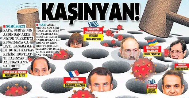 Türkiye’ye karşı Suriye ve Akdeniz’de başarısız olan sömürgeci kafa Paşinyan’ı Azerbaycan’a saldırttı!