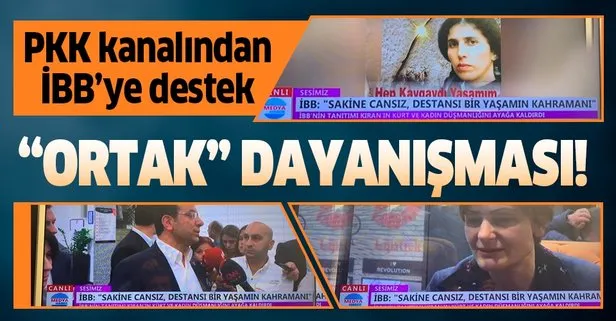 PKK kanalından İBB’ye destek
