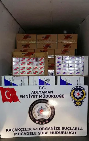 Adıyaman'da makaron operasyonu!