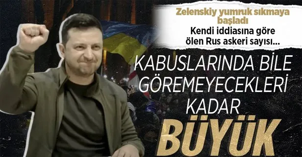 Ukrayna Devlet Başkanı Volodimir Zelenskiy: Rus ordusu planladığı hatlara ulaşamadı