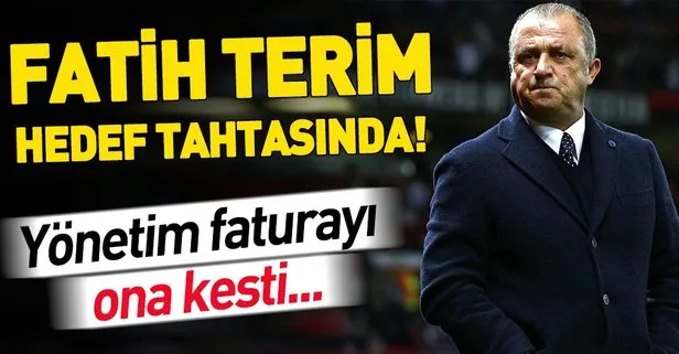 Fatih Terim hedef tahtasında! Derbideki tercihleri tartışılıyor