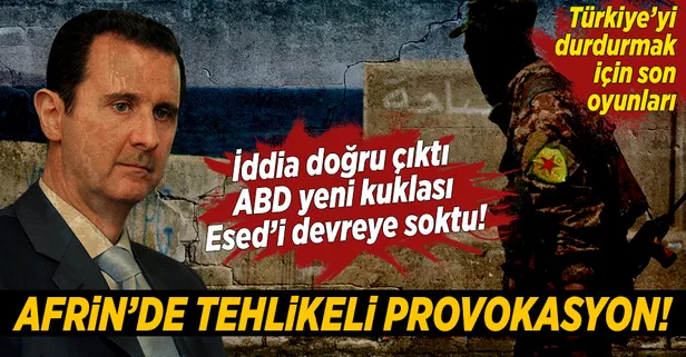 Afrin'de tehlikeli provokasyon