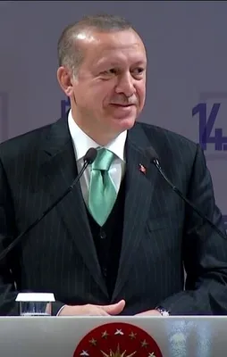 Erdoğan konuşurken bebek ağlamaya başlayınca...