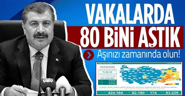 Kovid-19 son durum! Sağlık Bakanlığı 27 Ocak 2022 koronavirüs vaka ve vefat tablosunu paylaştı