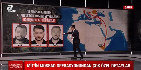 MİT'in MOSSAD'a yönelik düzenlediği çarpıcı operasyonun detayları A Haber'de açığa çıktı!-2