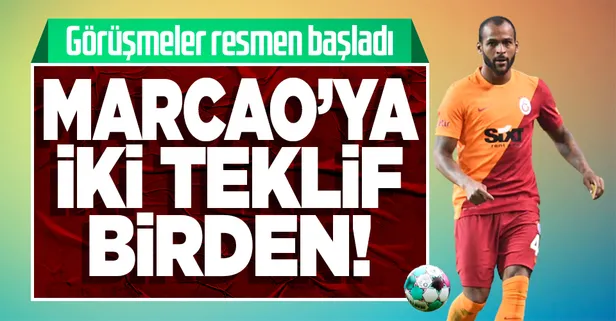 Galatasaray'da Marcao'ya iki teklif birden! Görüşmeler başladı