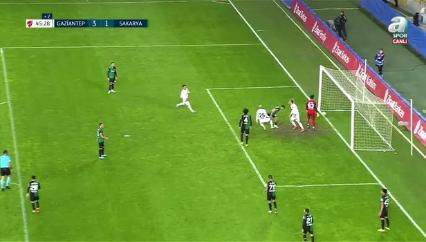 GOL | Gaziantep FK 3-1 Sakaryaspor
