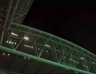 İşte Işıklandırılan TT Arena