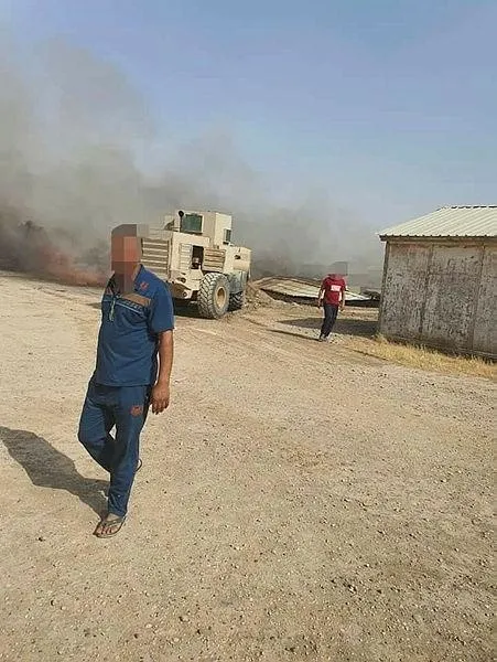 Irak'ın başkenti Bağdat'ta askeri üste patlama-1