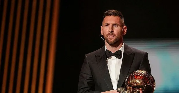 Son dakika: Ballon d'Or ödülü Lionel Messi'nin oldu! 8. kez kazandı