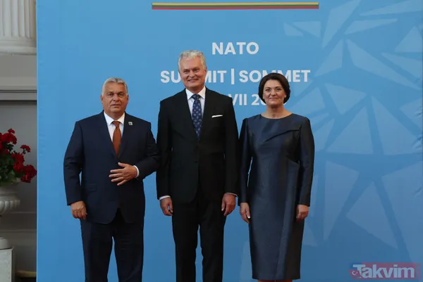 Başkan Erdoğan ve eşi Emine Erdoğan NATO Zirvesi kapsamında düzenlenen resmi akşam yemeğine katıldı - 28