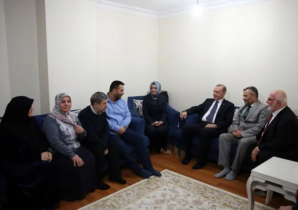Erdoğan'dan 15 Temmuz gazisine ziyaret-1