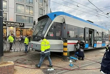 Fatih’te iki tramvay kazası birden!