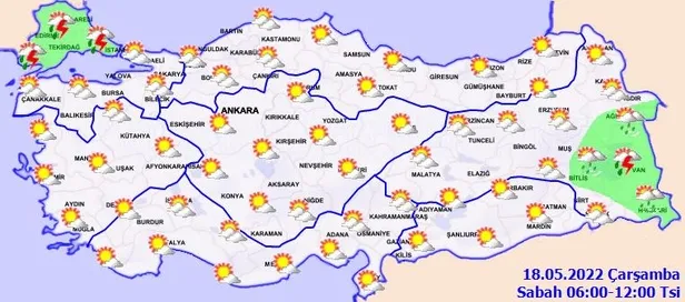 Marmara'ya kuvvetli yağış uyarısı! 11 kente sarı kodlu alarm...Meteoroloji'den son dakika hava durumu raporunu paylaştı-7