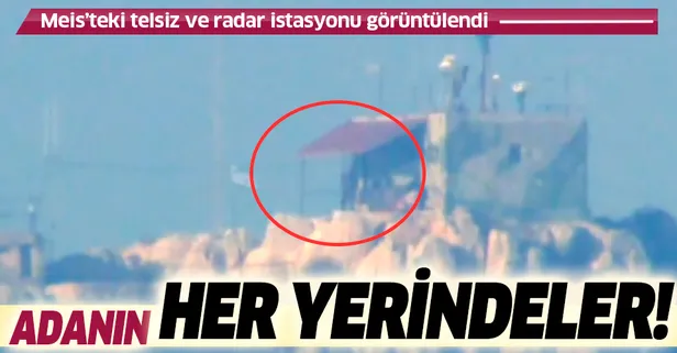 Son dakika: Meis'te askeri hareketlilik: Telsiz ve radar istasyonu görüntülendi