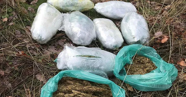 PKK operasyonunda yarım ton uyuşturucu ele geçirildi