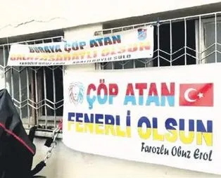 Buraya çöp atan Fenerli olsun!