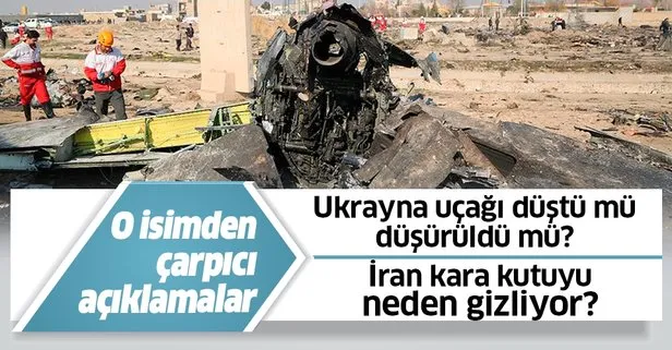 Ukrayna uçağı düştü mü düşürüldü mü? İran kara kutuyu neden gizliyor?