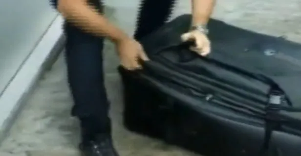 Sarp Sınır Kapısı’nda valizden kadın çıktı