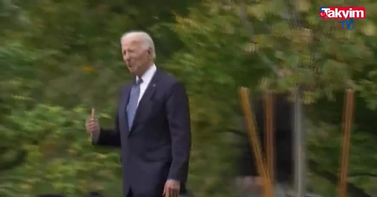 Joe Biden Beyaz Saray'ın yolunu şaşırdı!