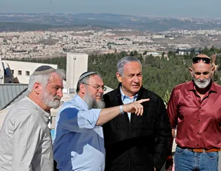 ABD'nin skandal kararının ardından Netanyahu'dan Yahudi yerleşim birimine ziyaret