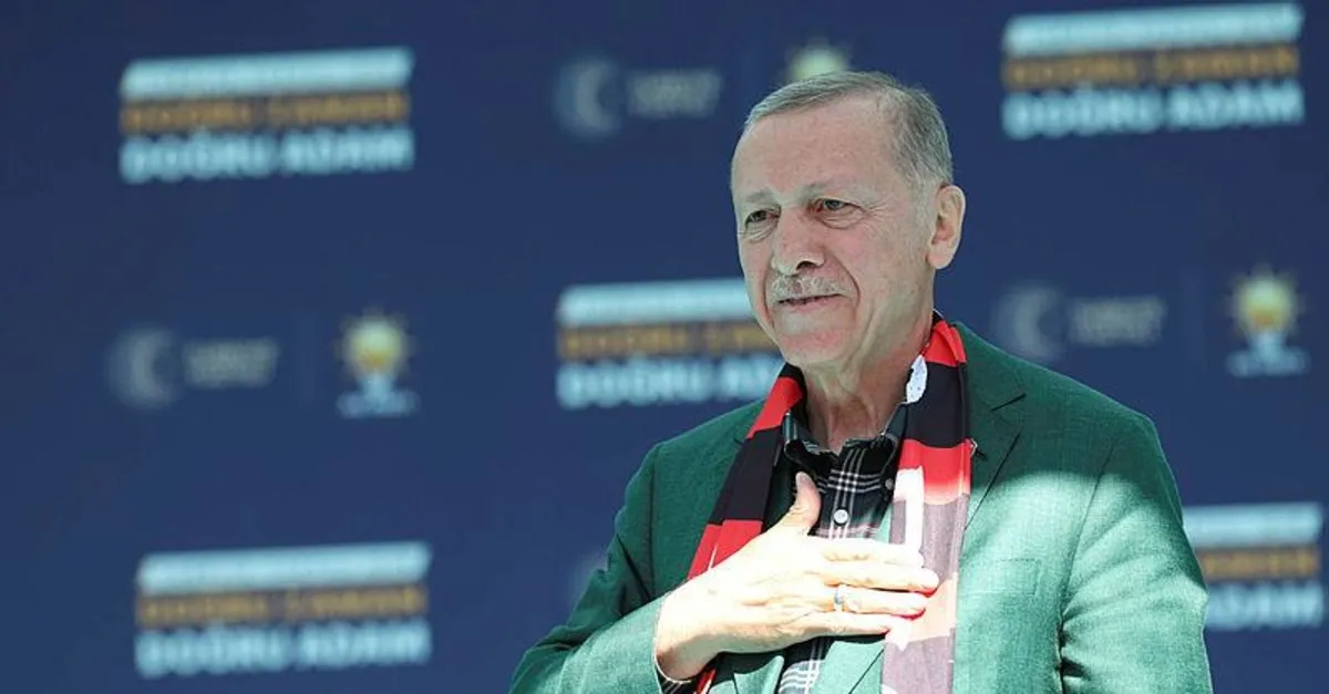 Başkan Recep Tayyip Erdoğan Van mitingindeki coşkulu kalabalığa seslendi!