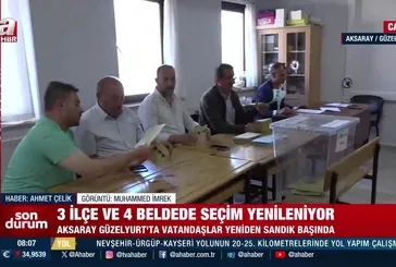 3 ilçe 4 beldede seçimler yenileniyor! İşte detaylar...