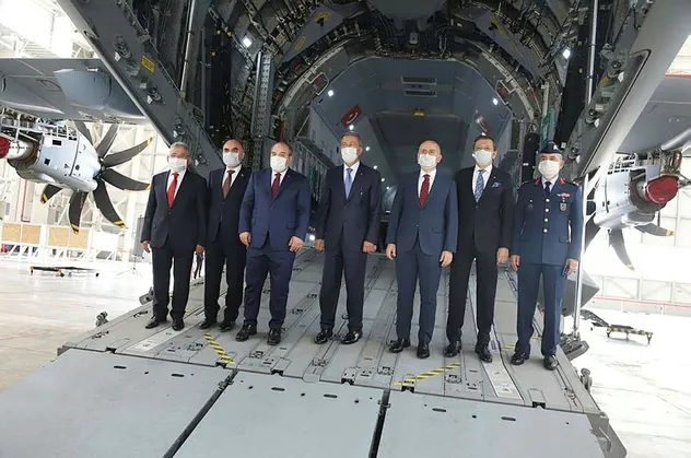 Son dakika: Üç bakan Uçan Kale'yi inceledi!